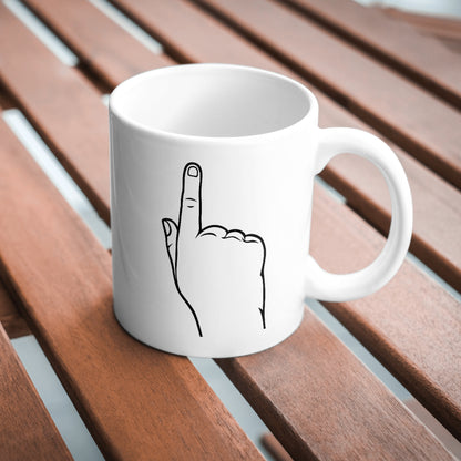 Creative finger pointing vector design for cutting machines
