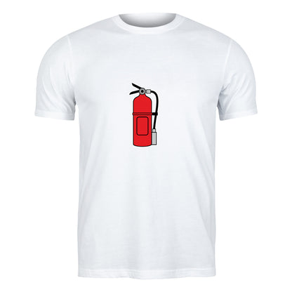 Stylized fire extinguisher vector design for crafting projects