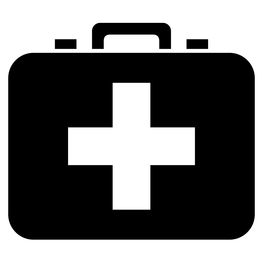 Creative first aid kit vector design for cutting machines