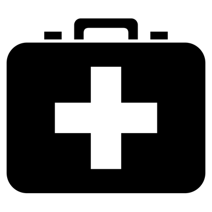 Creative first aid kit vector design for cutting machines