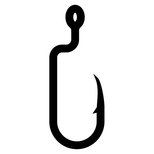 Intricate design of a fishing hook for creative projects