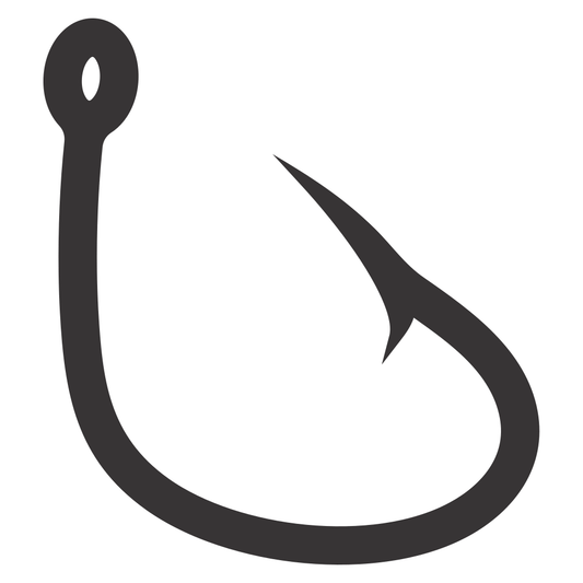 Fishing hook design for creative projects and crafts
