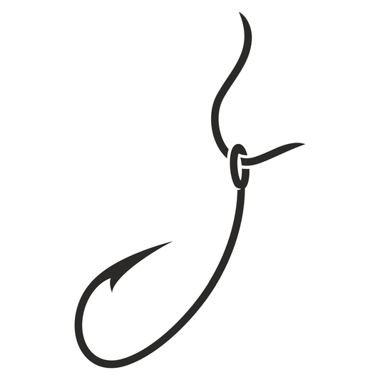 Unique fishing hook design for crafting enthusiasts