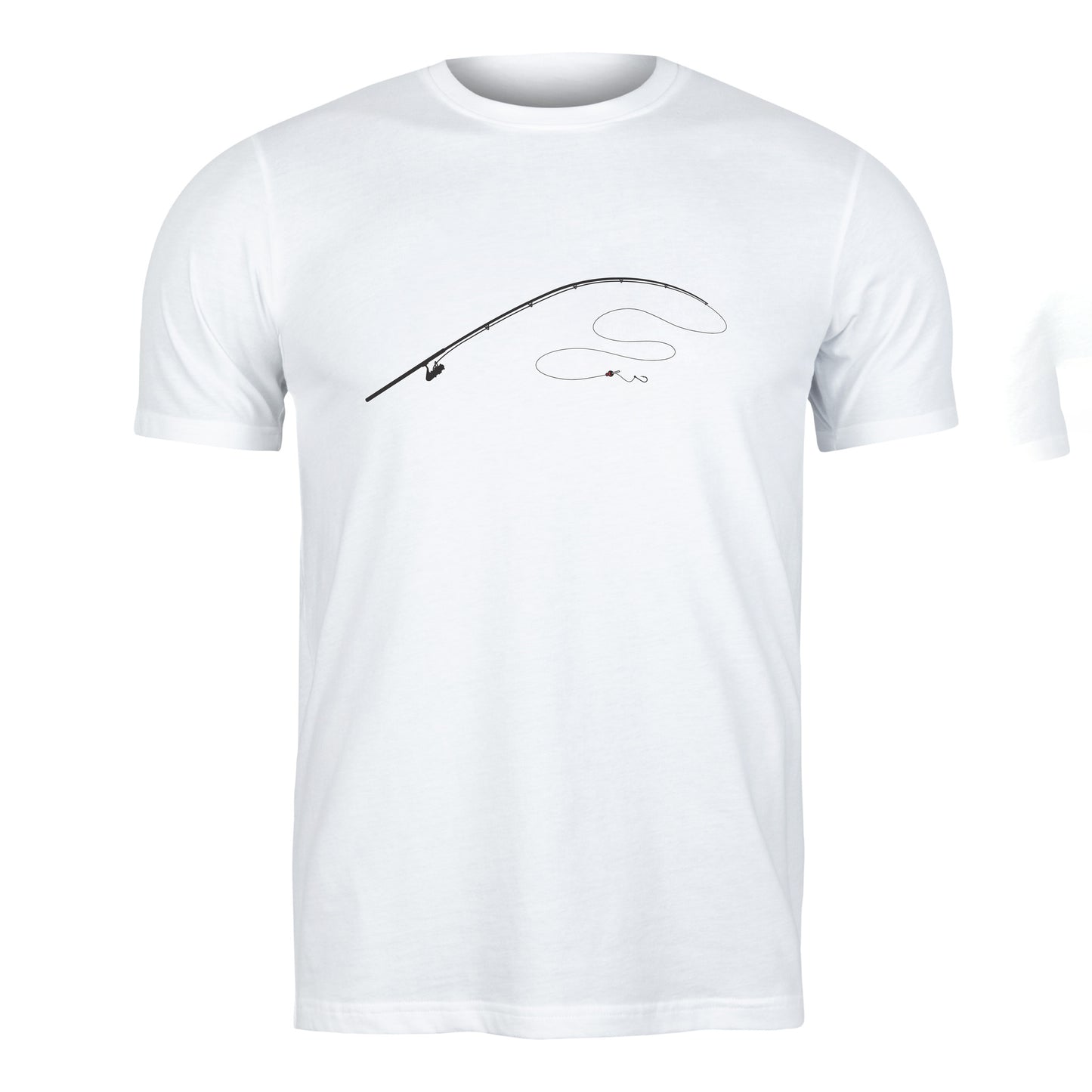 Create stunning crafts with a detailed fishing rod SVG vector