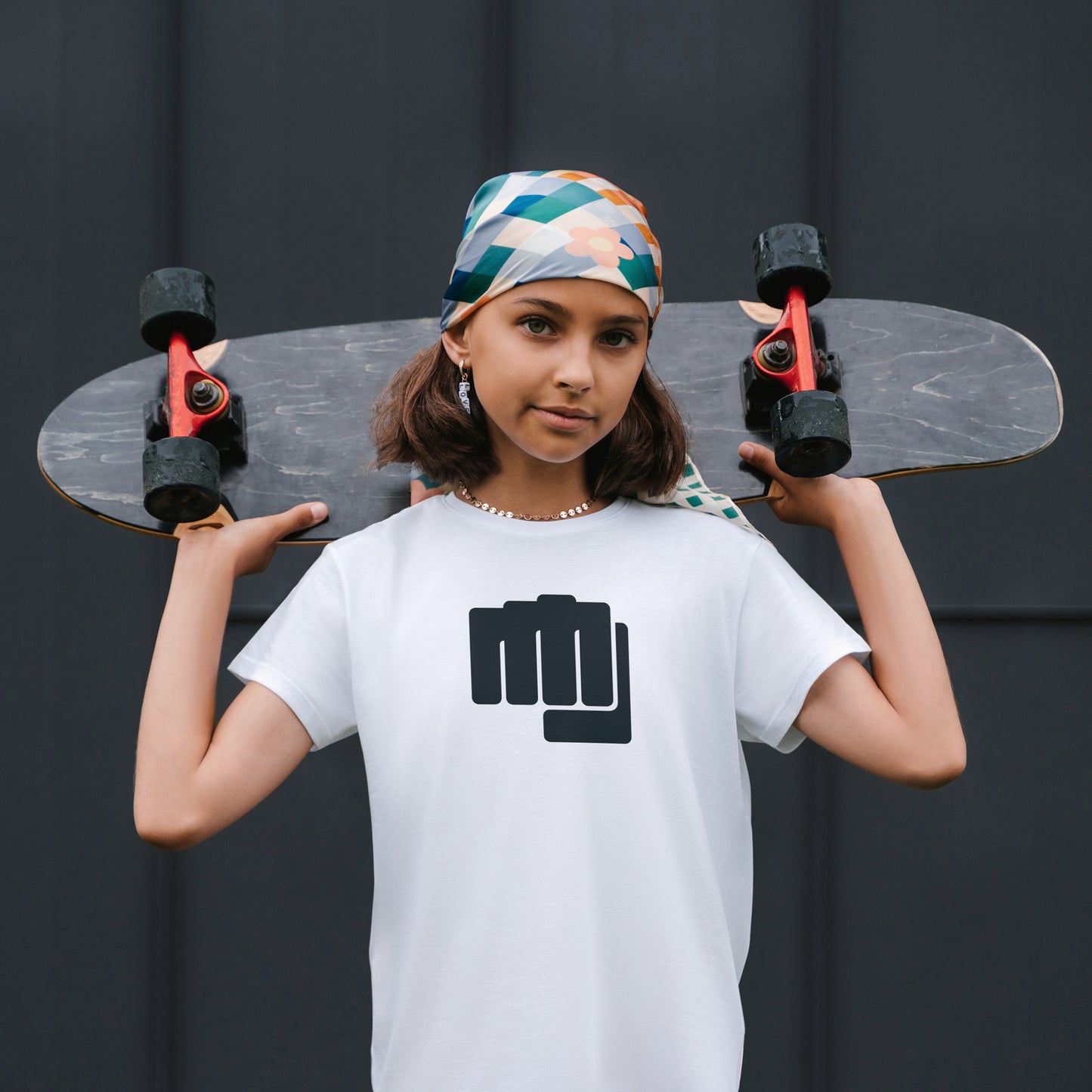 Creative vector design of a striking hand gesture for crafts