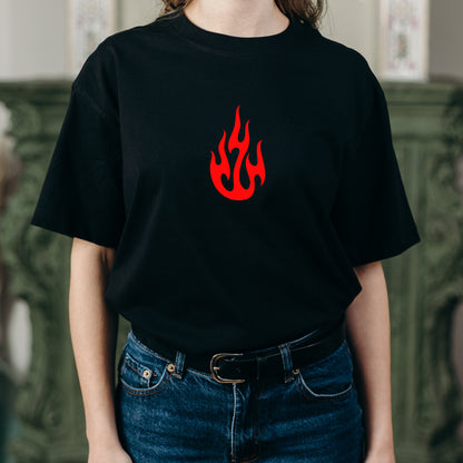 Stylish black flame design for cutting machine projects