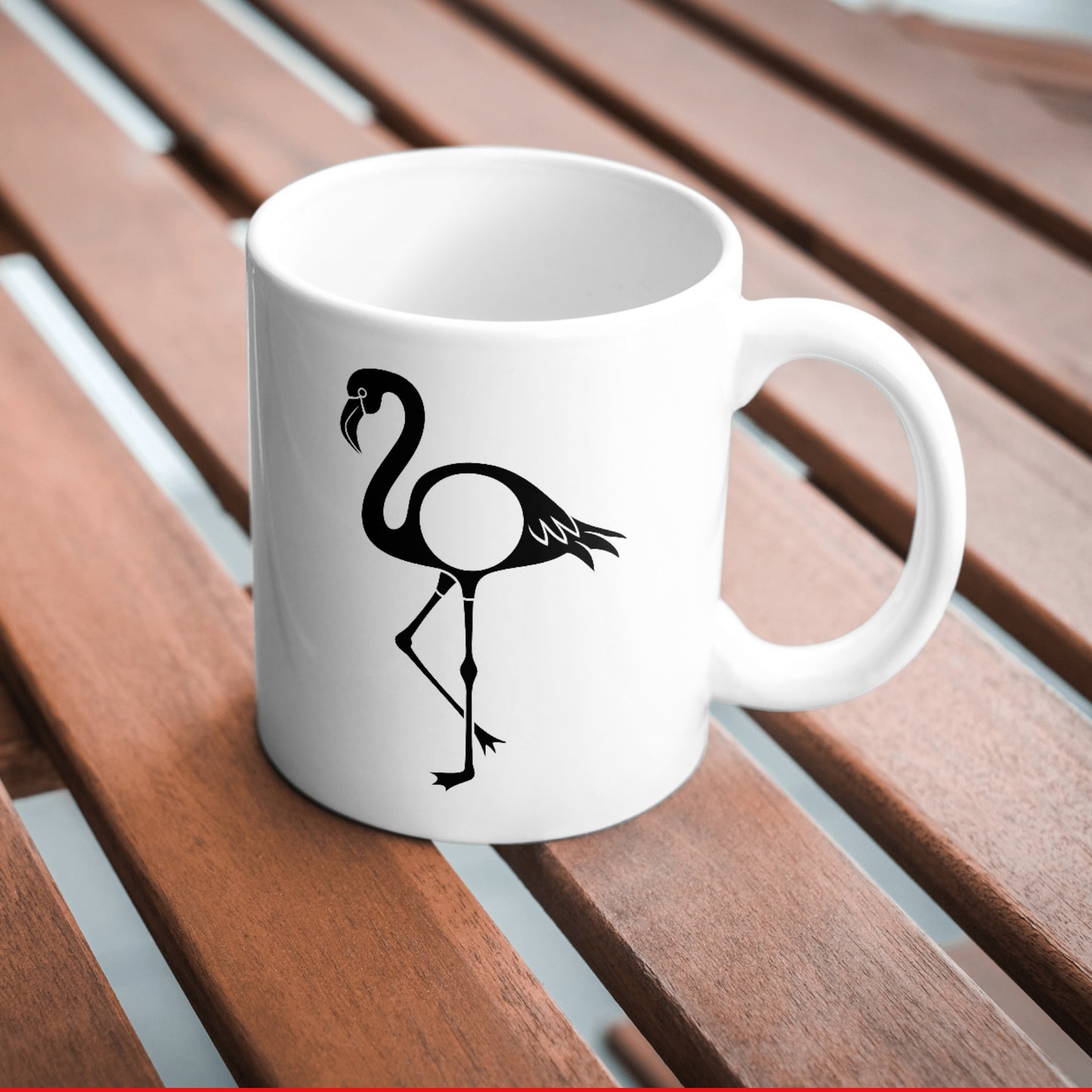 Elegant black flamingo silhouette design for creative projects