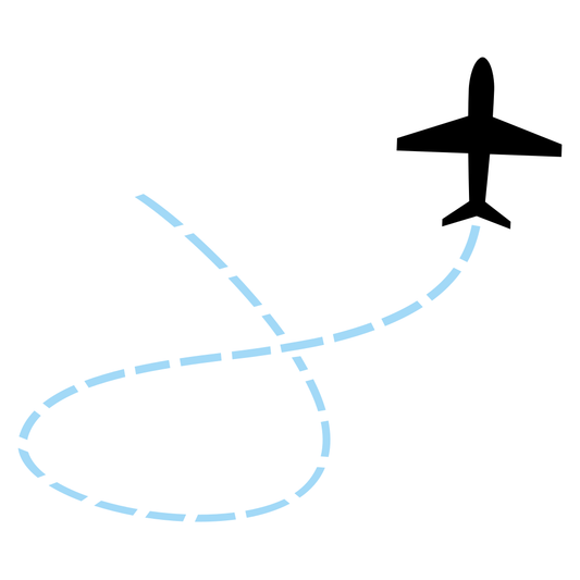 Create stunning crafts with flying airplane SVG vector design