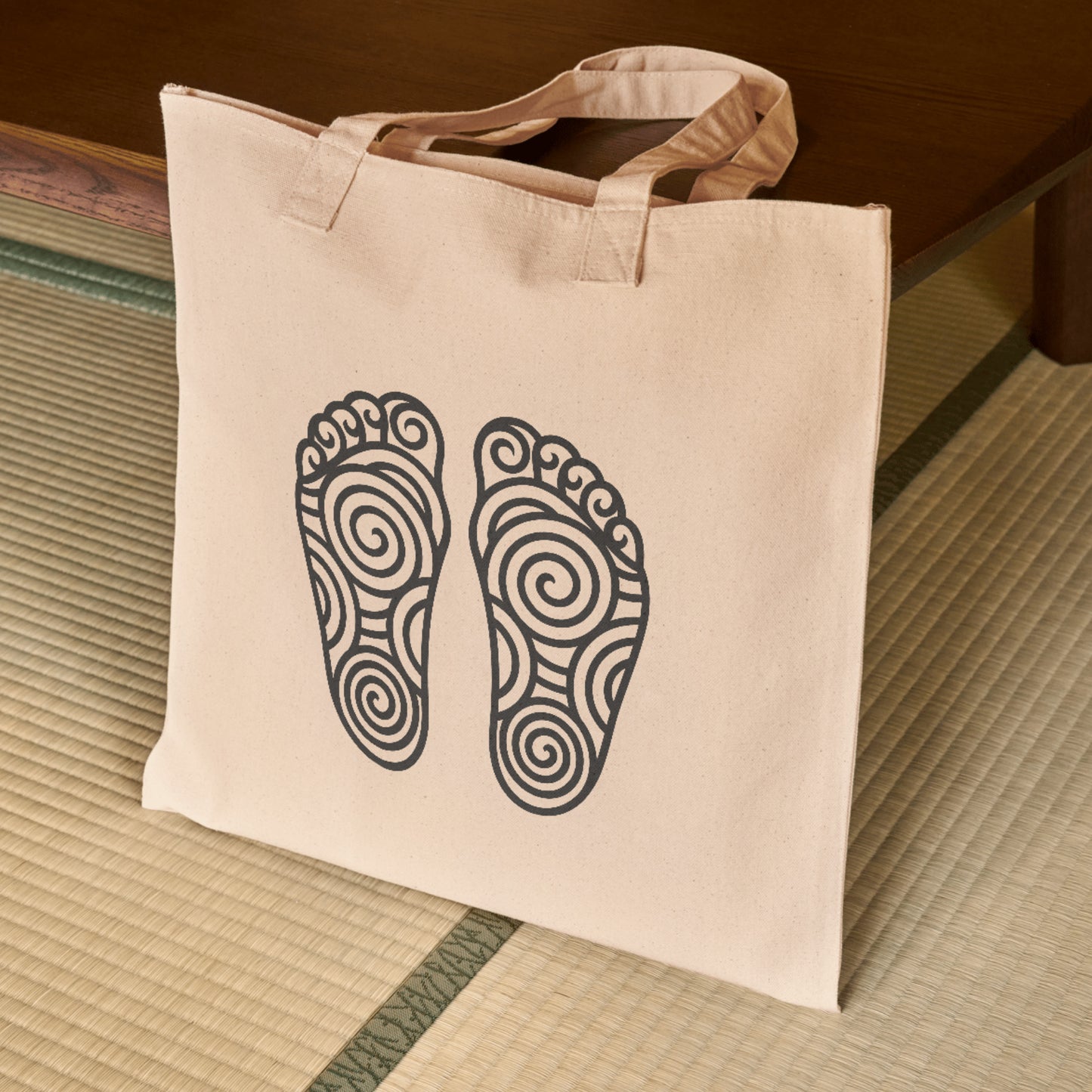 Creative spiral design for cutting machines featuring feet
