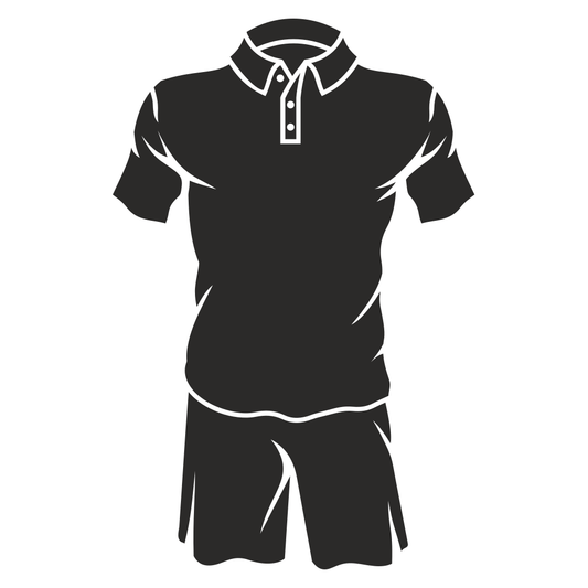 Stylish football jersey design for creative cutting machines
