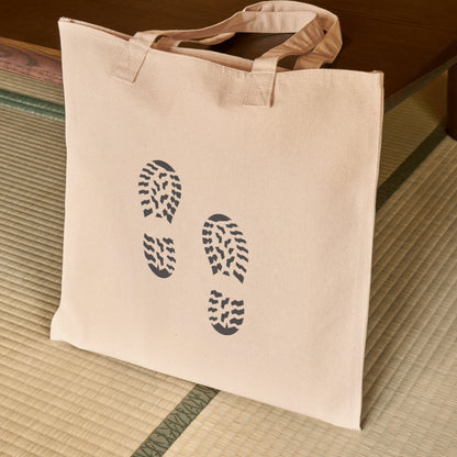 Creative boot print vector for cutting machines