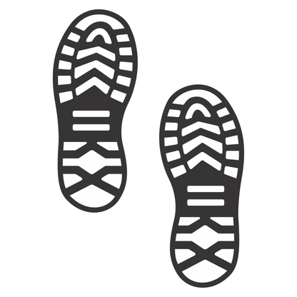 Creative vector footwear design for cutting machines