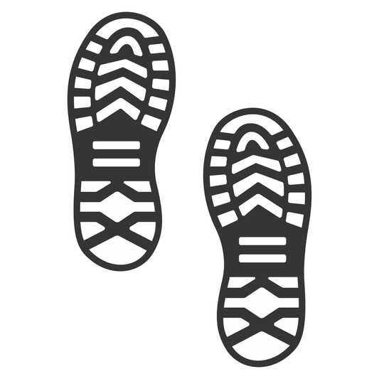 Creative vector footwear design for cutting machines