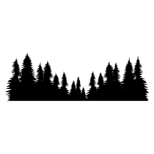 Discover enchanting forest silhouettes for crafts
