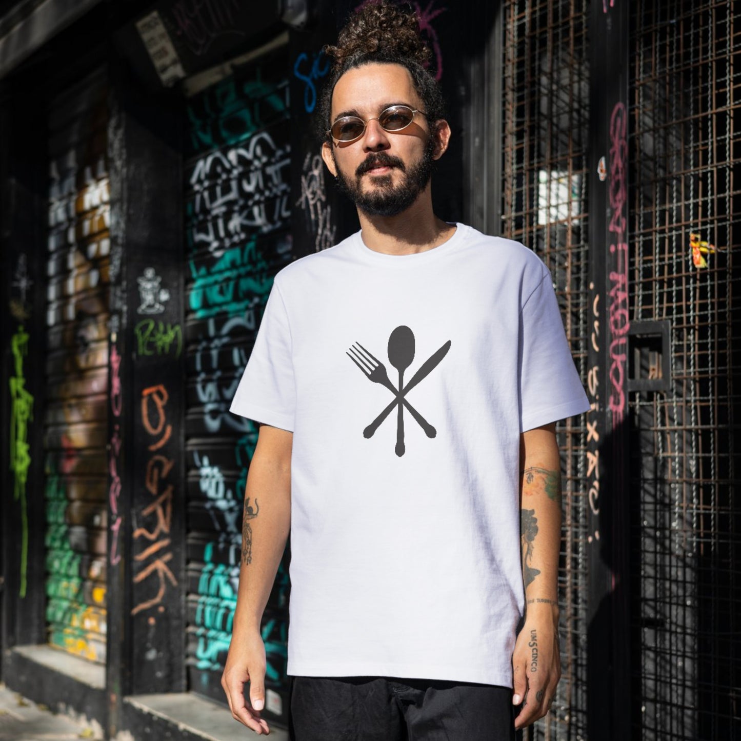 Creative fork, spoon, and knife vector design for crafting