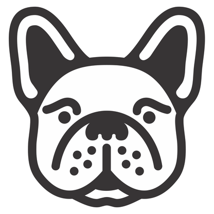 Creative French Bulldog SVG for Cutting Machines