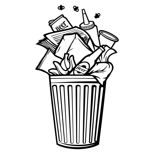 Vector design of a full bin for cutting machines