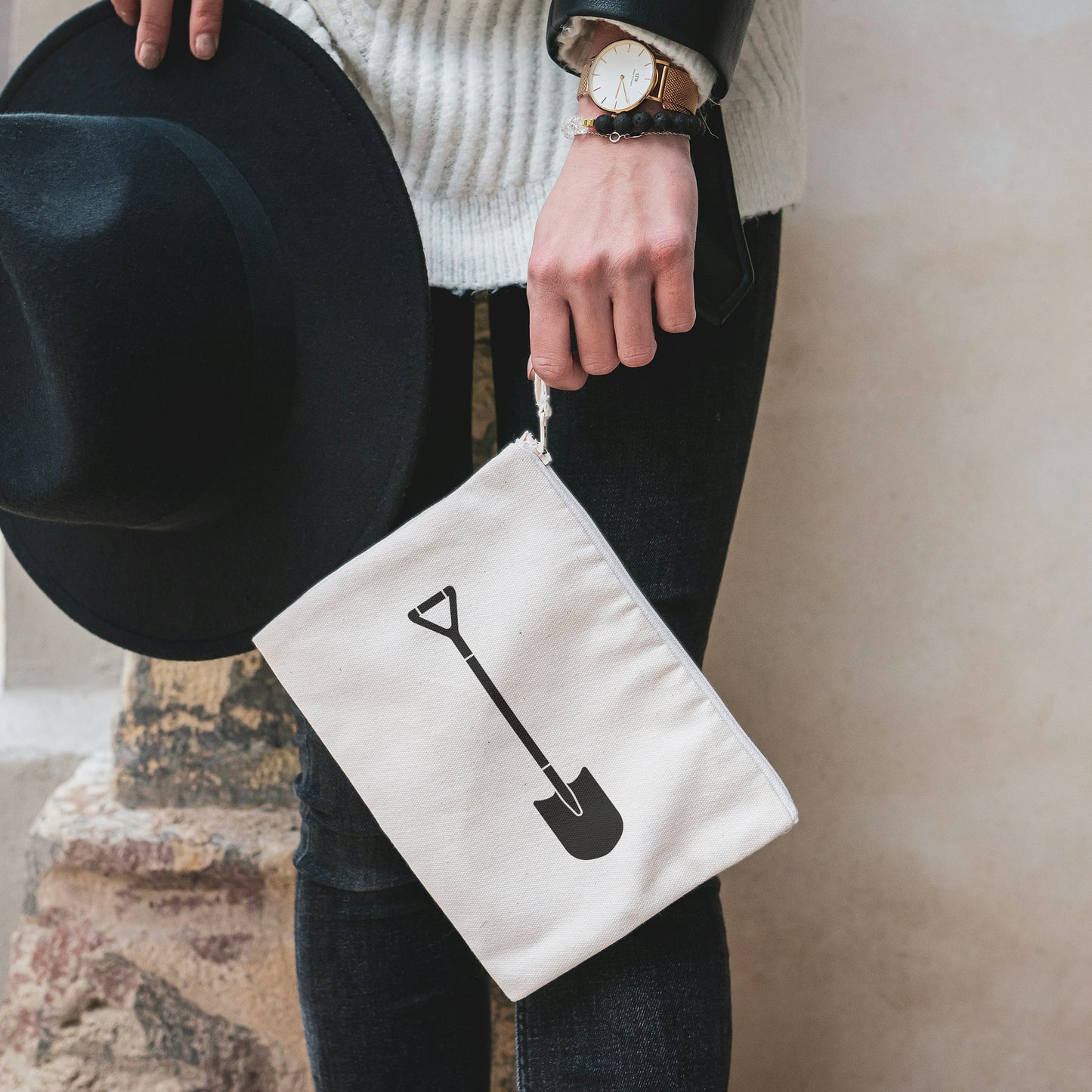 Unique vector design of a classic garden shovel for crafts