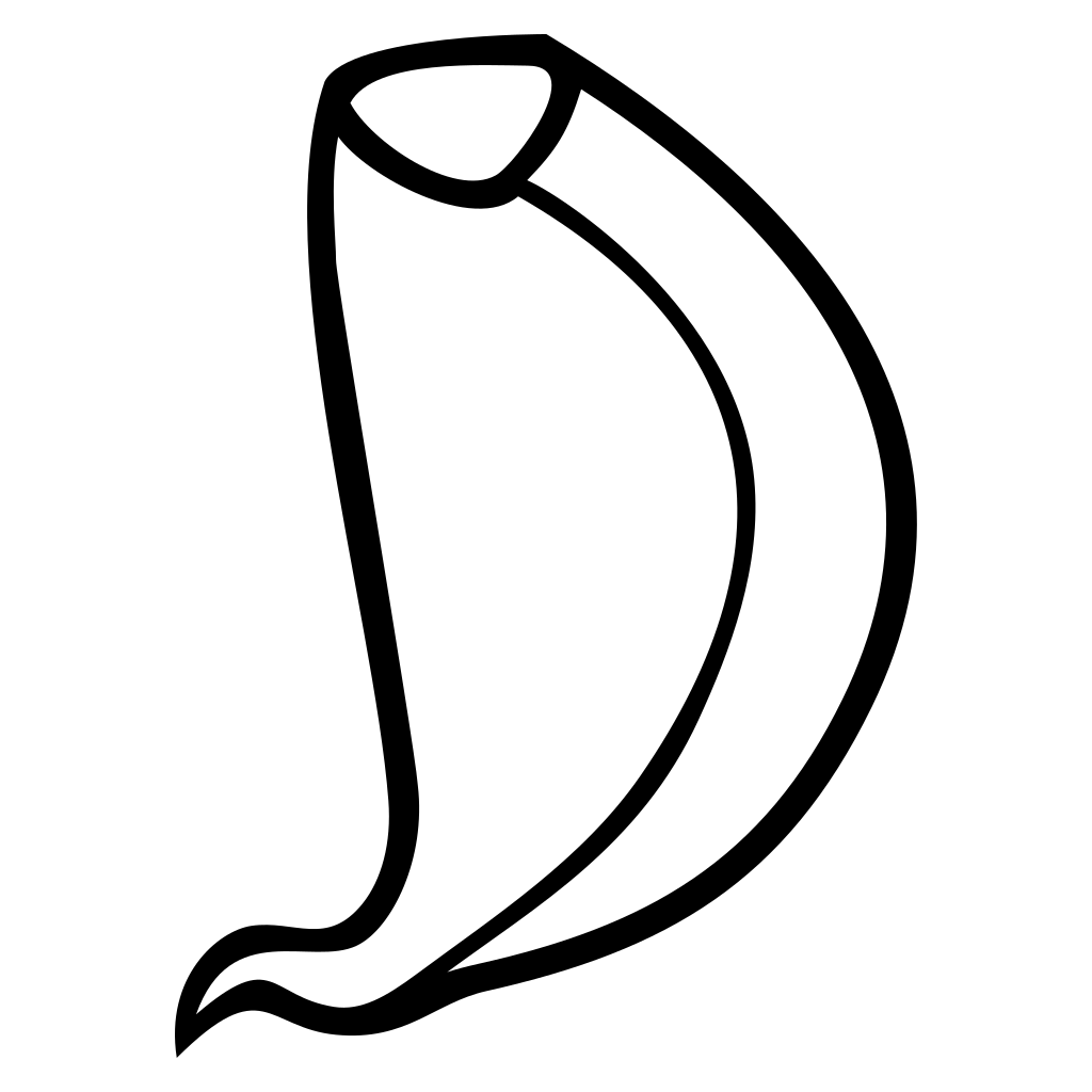 Creative vector design clove of garlic.