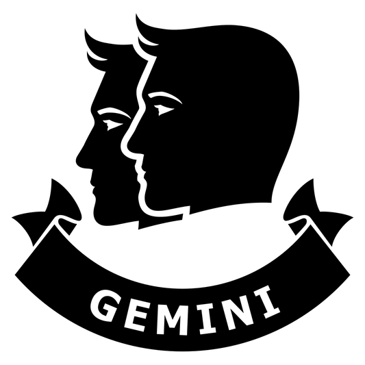 Duality symbol design for Gemini enthusiasts and creators