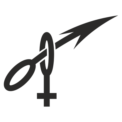 Gender symbols for creative crafting and design projects
