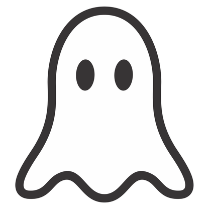 Fun ghost design for crafting projects and cutting machines