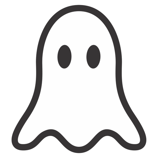 Fun ghost design for crafting projects and cutting machines