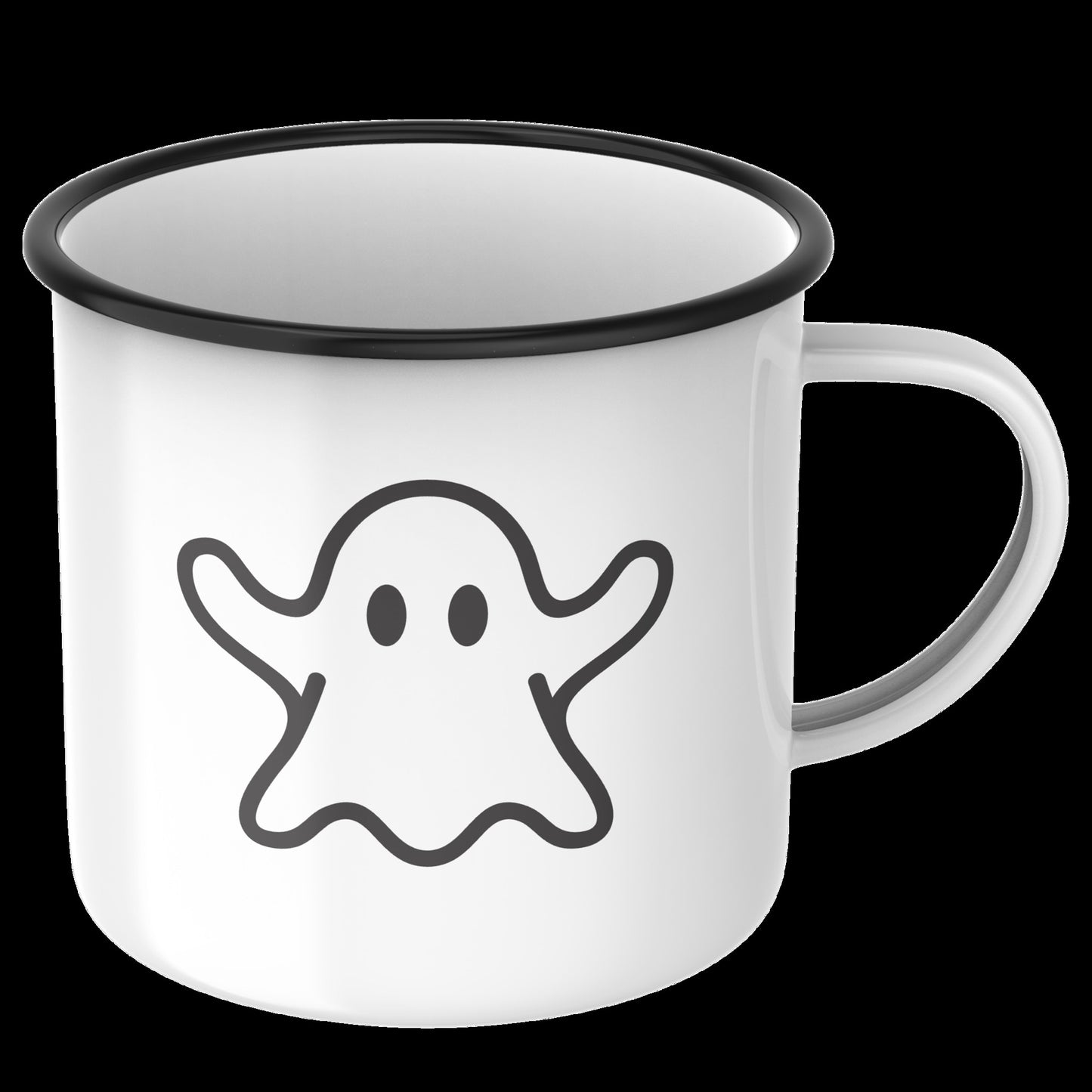 Playful ghost outline for creative cutting machine projects
