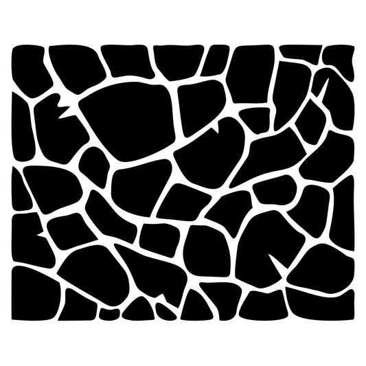 Creative giraffe skin vector design for cutting machines