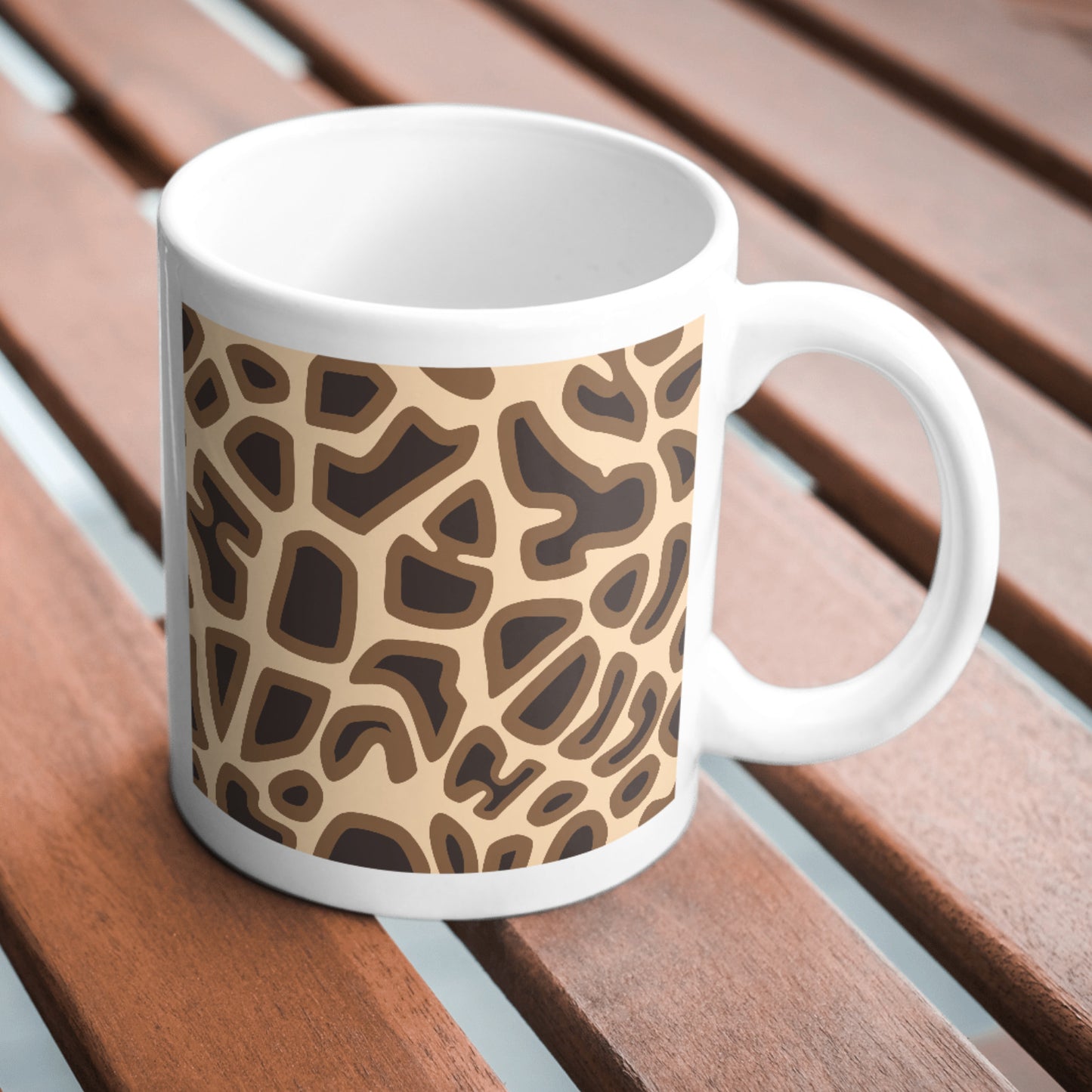 Creative giraffe pattern design for cutting machines