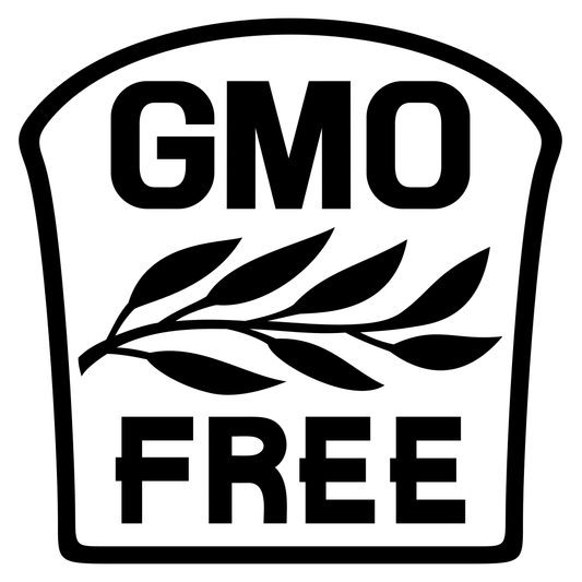 Gmo free black vector design for cutting machine projects