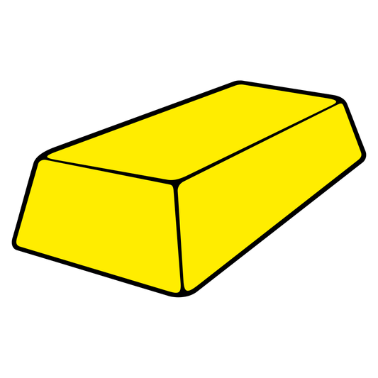 Golden bar design for crafting and cutting projects