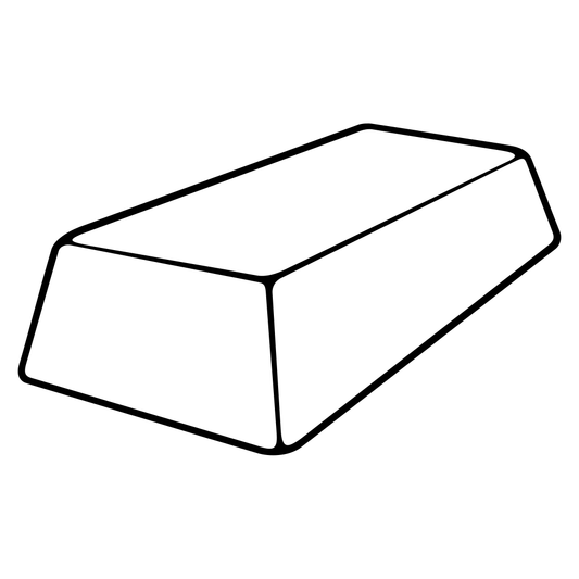 Gold bullion design for cutting machine projects