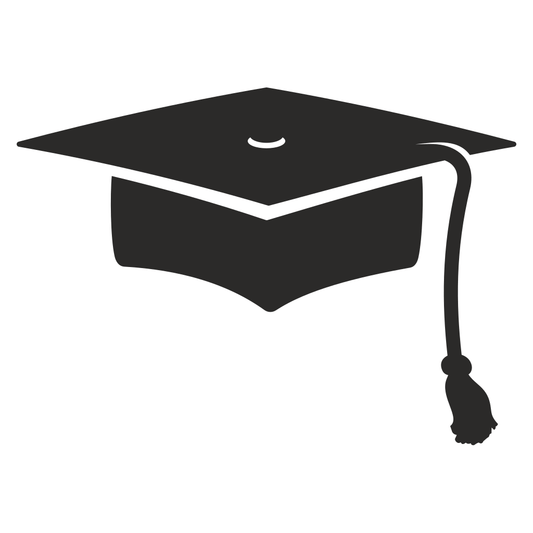 Mark graduation with unique vector designs for cutting!