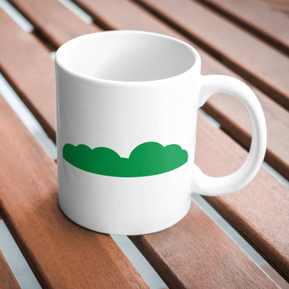 Beautiful green bush vector for creative cutting designs