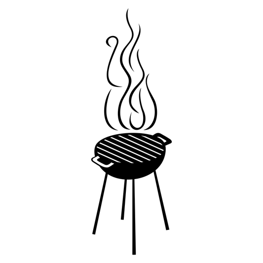 Grill cooking at a cookout barbecue gathering