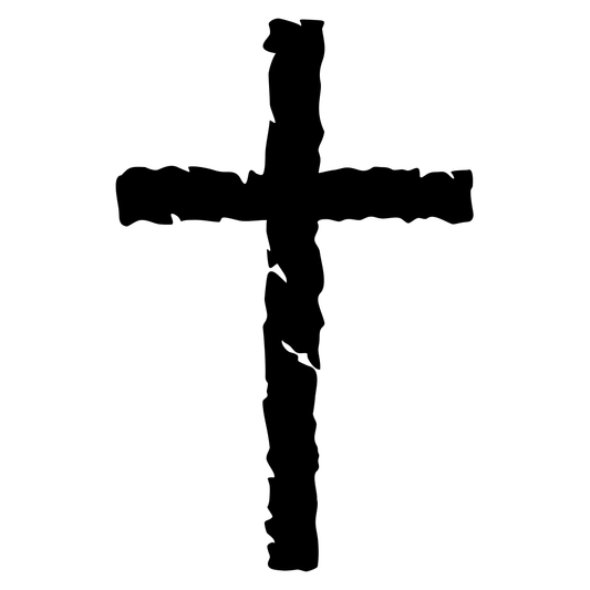 Explore unique grunge cross design for cutting machines