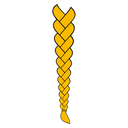 Creative braided hair design for cutting machines