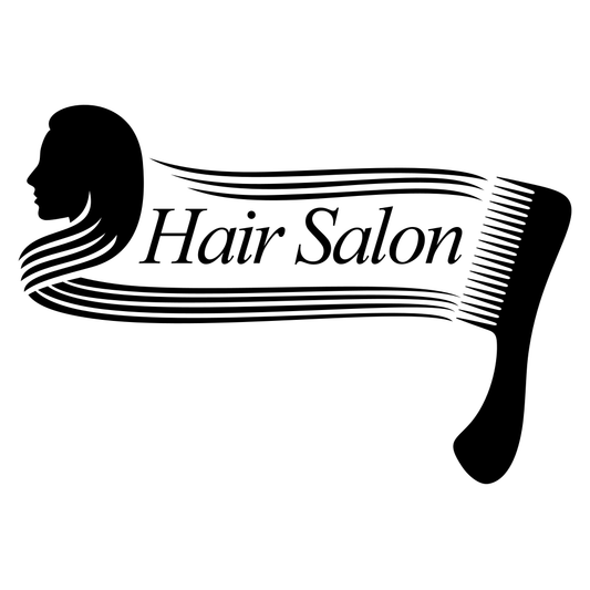 Artistic hair salon vector design for creative cutting