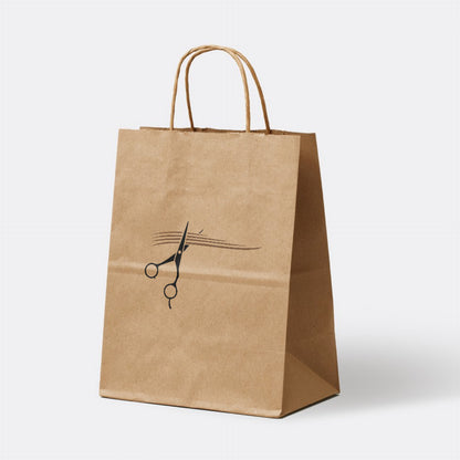 Creative vector graphics for hair salon decor and signs