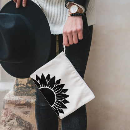 Creative half sunflower design for cutting machine creations