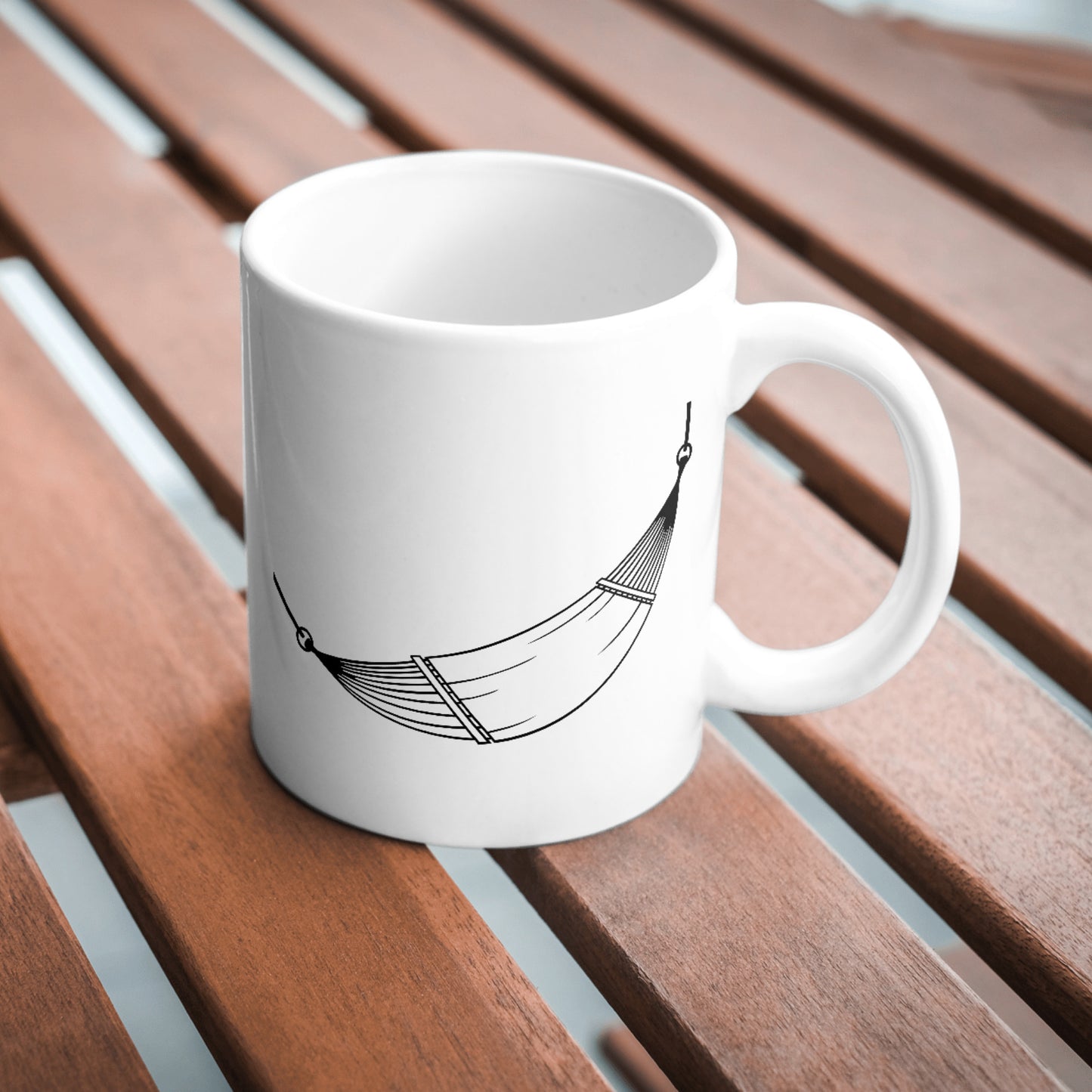 Creative black and white hammock design for cutting machines