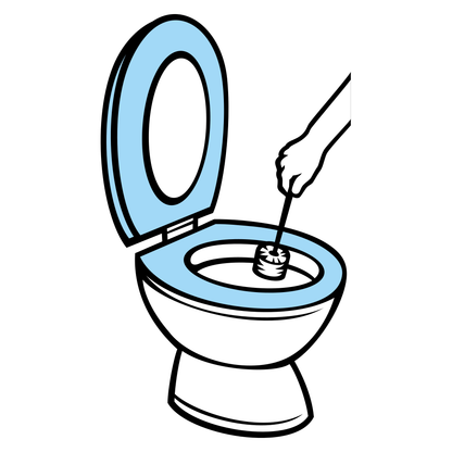 Enhance your home with creative toilet cleaning design