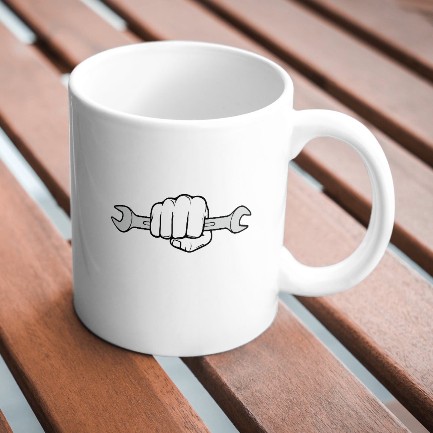 Hand gripping wrench for DIY mechanical projects and crafts