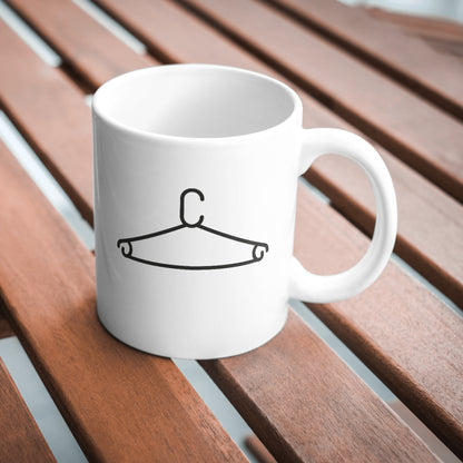 Stylish minimalist clothing hanger design for creative projects