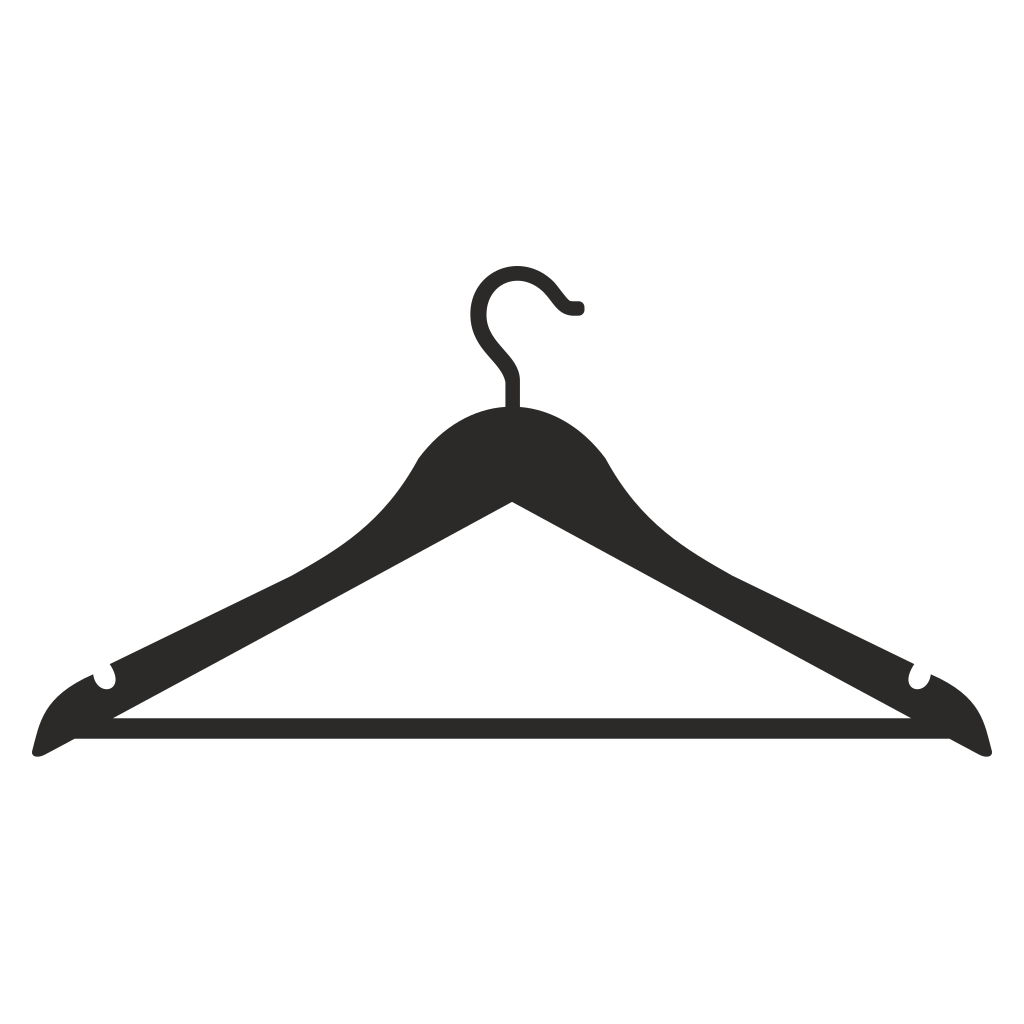Elegant black hanger design for creative crafting projects