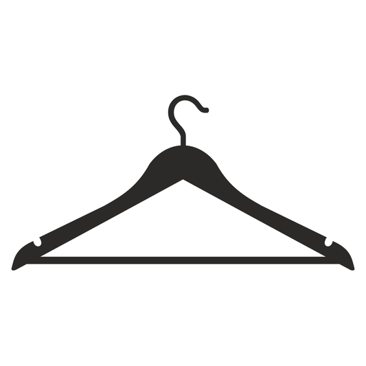 Elegant black hanger design for creative crafting projects