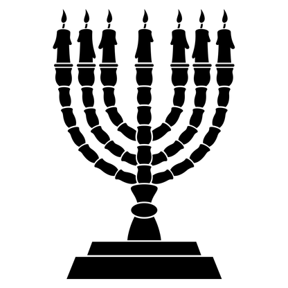 Celebrate Hanukkah with bright candles and joyful lights