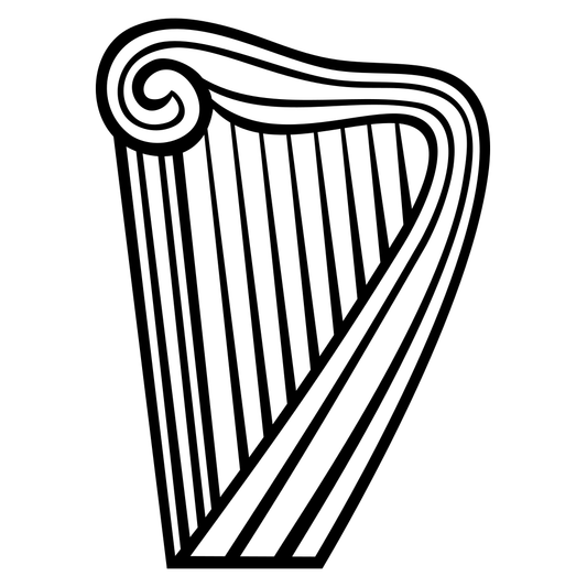 Elegant harp design suitable for cutting machines