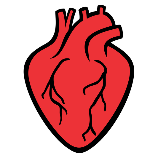 Modern heart design for creative cutting projects